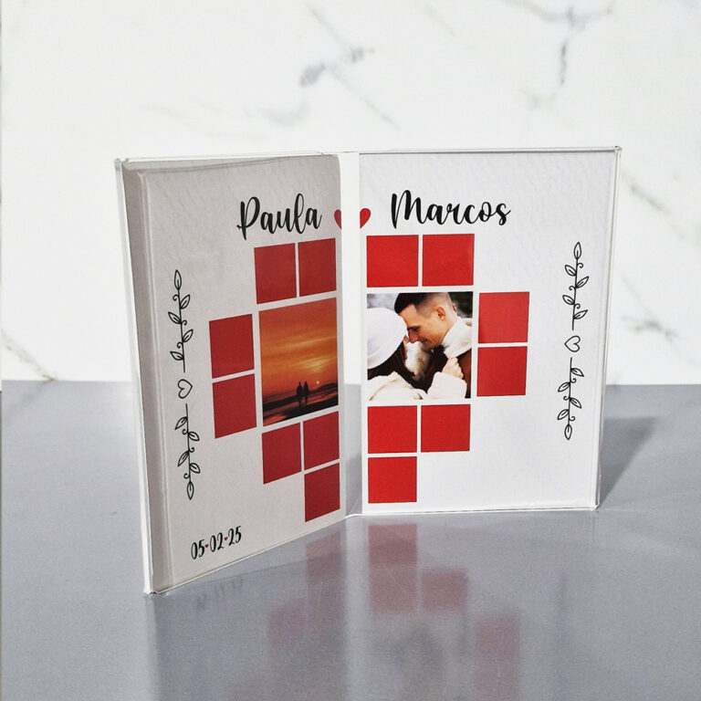 Porta Retrato doble foto