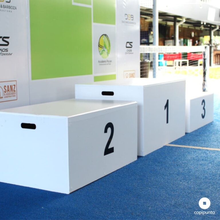 Pódium transportables