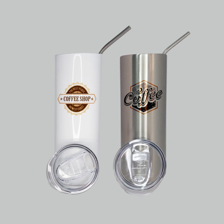 Vaso con pajita 600 ml