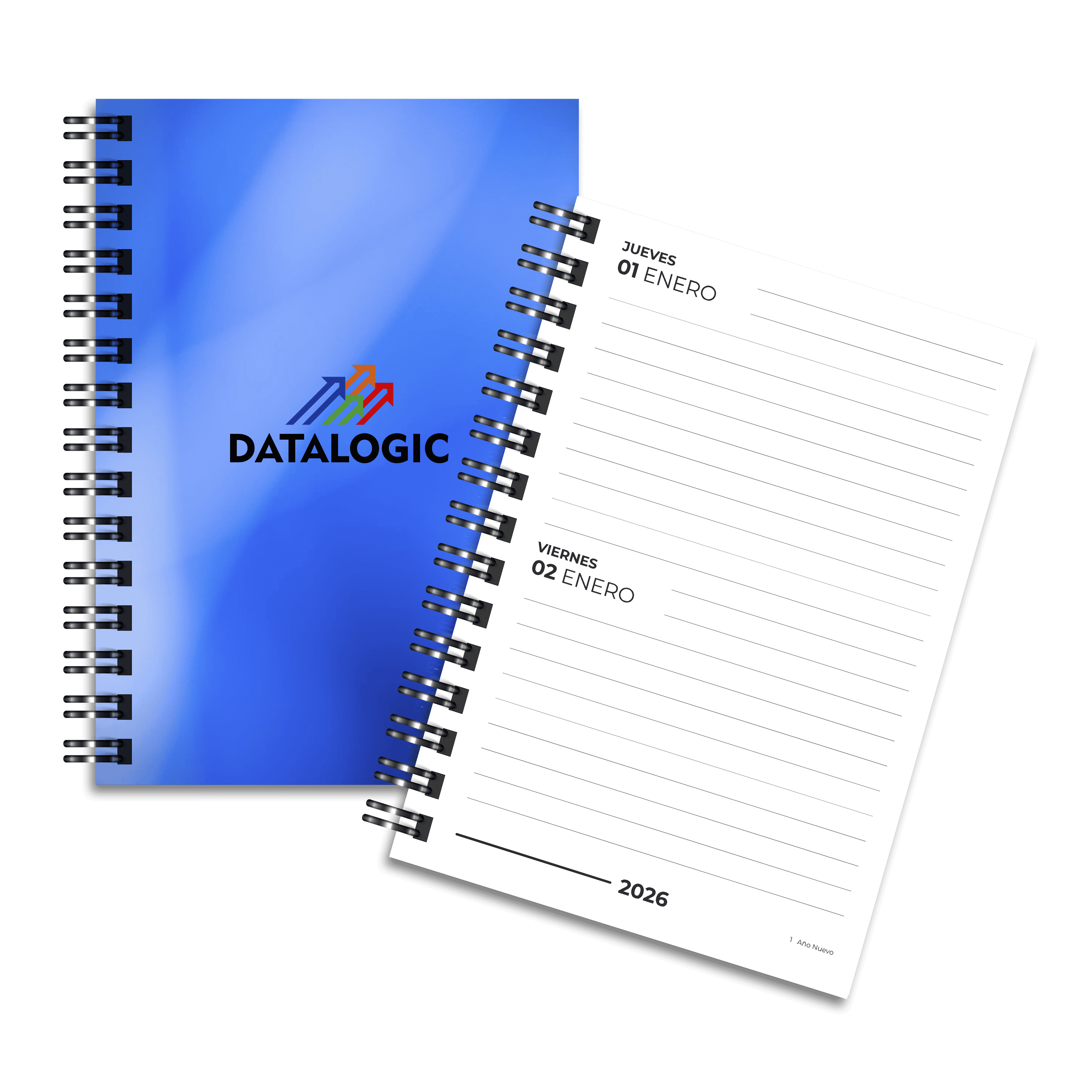 Agenda personalizada con tapa jumbo