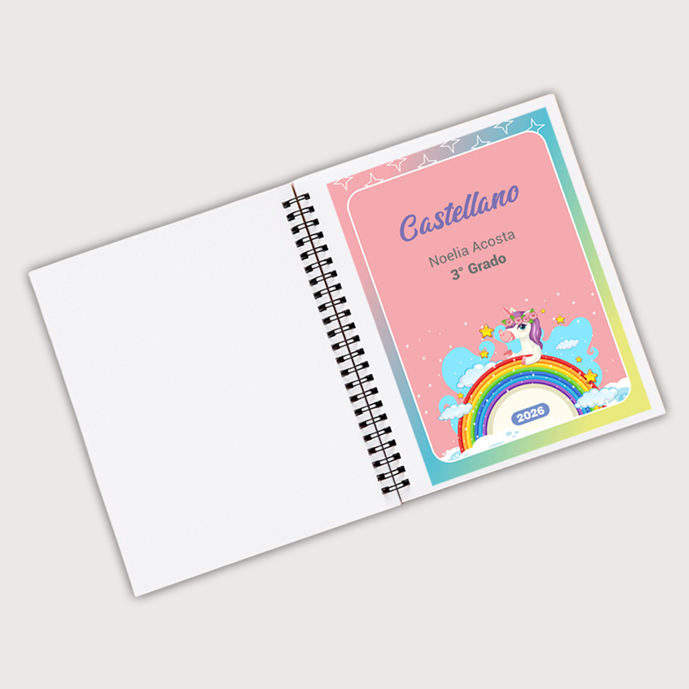 Cuaderno Chico (14,5 x 20 cm)